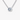 Edward Elise 1.11ct GIA Round Brilliant Diamond & White Gold Solitaire Necklace